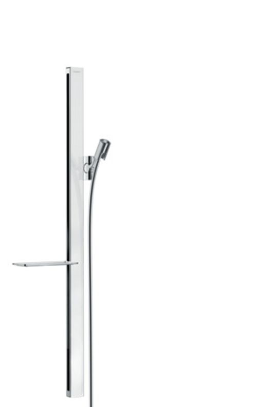 Hansgrohe-HG-Brausestange-UnicaE-900mm-weiss-chrom-27640400 gallery number 1